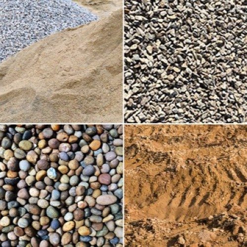 Aggregates (sand, gravel, crushed stone)