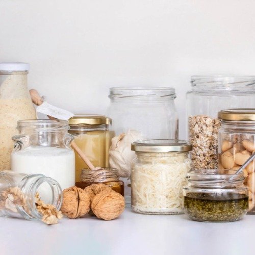 Glass Jars & Bottles