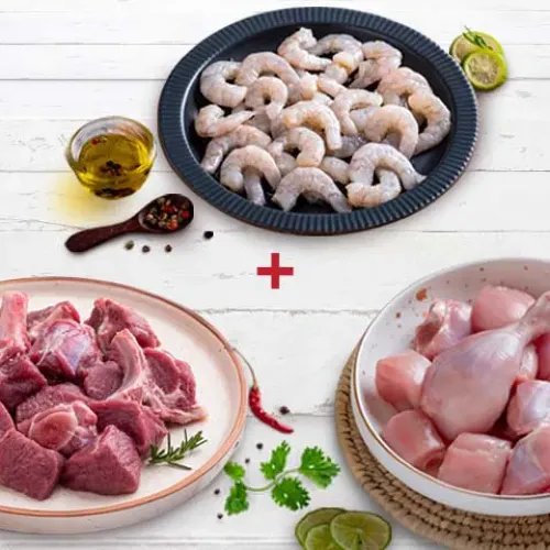 Fresh Meat (Chicken, Mutton, Beef)