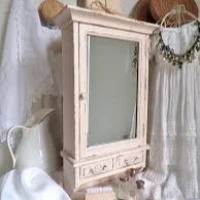 Vintage Mirrored Wall Cabinet