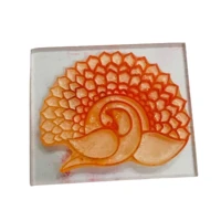 Peacock Mehandi Stamp